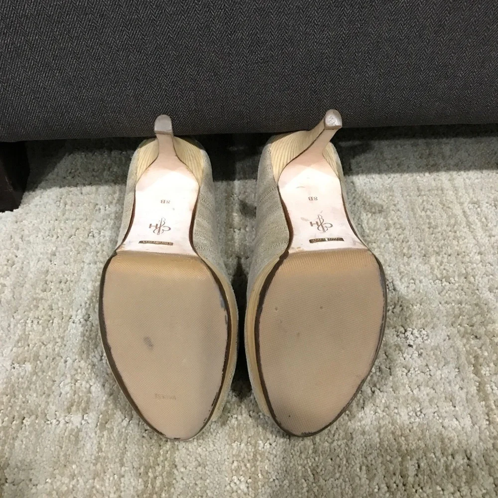 Cole Haan Mariela Platform Pumps Light Cove Size 8